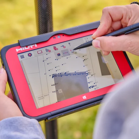 Karriere: Planung digital auf dem Tablet